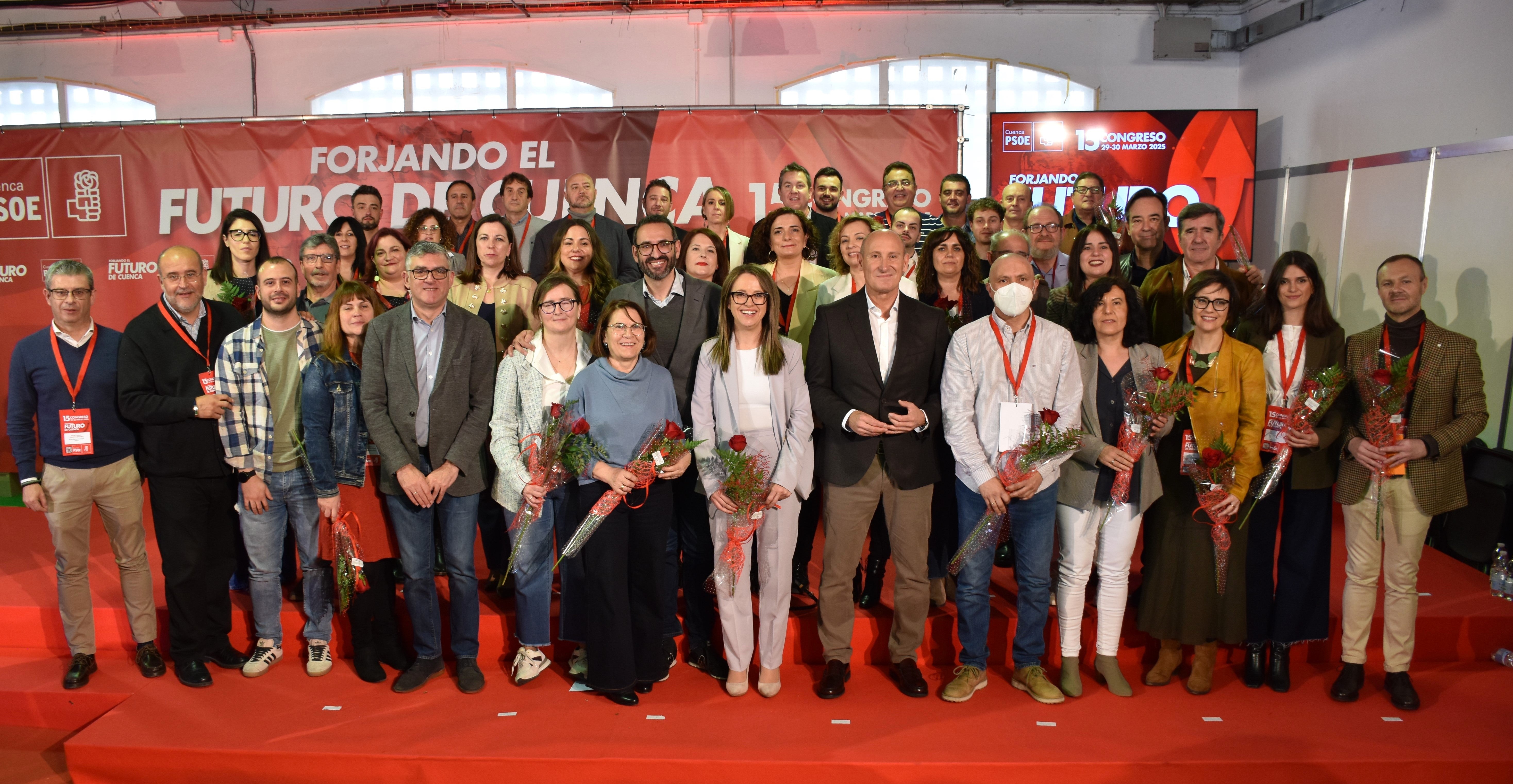 El PSOE de Cuenca renueva su Ejecutiva provincial con un apoyo del 100% El PSOE de Cuenca renueva su Ejecutiva provincial con un apoyo del 100%