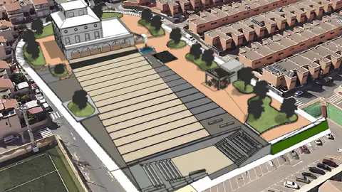 Proyecto plaza de Las Mascaras de Huércal de Almería Proyecto plaza de Las Mascaras de Huércal de Almería