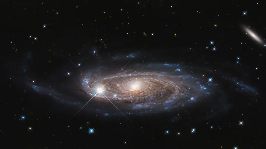 Imagen de galaxia espiral enviada por el Telescopio Espacial Hubble Imagen de galaxia espiral enviada por el Telescopio Espacial Hubble