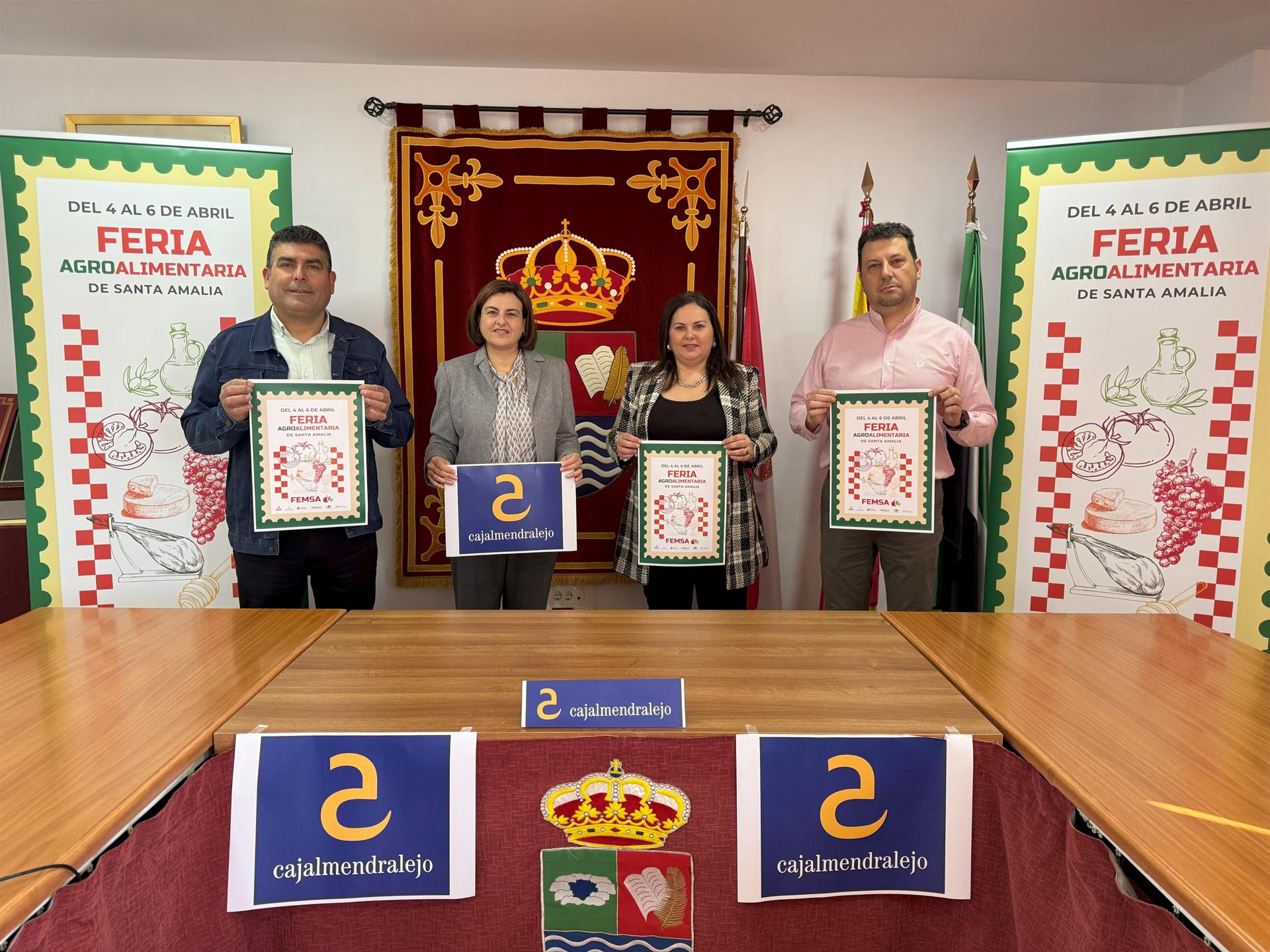 La Feria Agroalimentaria de Santa Amalia FEMSA reúne a medio centenar de empresas del 4 al 6 de abril La Feria Agroalimentaria de Santa Amalia FEMSA reúne a medio centenar de empresas del 4 al 6 de abril