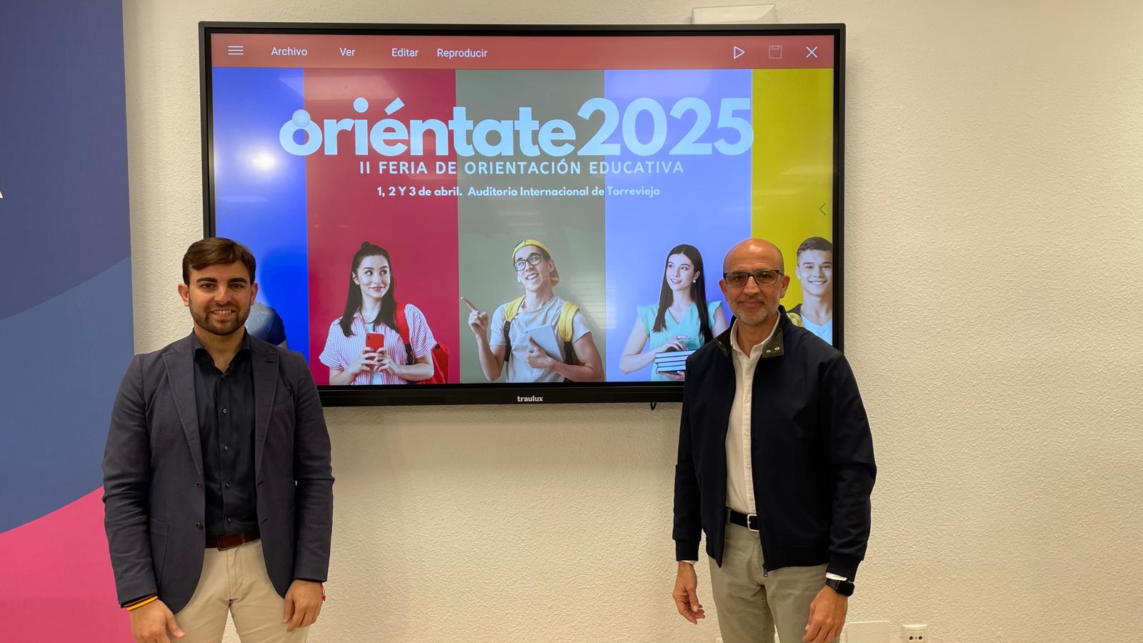 Más de 2.000 alumnos asistirán a la II Feria de Orientación Educativa en el Auditorio Internacional de Torrevieja del 1 al 3 de abril Más de 2.000 alumnos asistirán a la II Feria de Orientación Educativa en el Auditorio Internacional de Torrevieja del 1 al 3 de abril