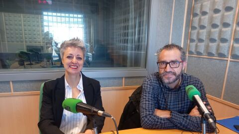 Rosario O&ntilde;ate y Vicente Poyatos, en Onda Cero Cuenca