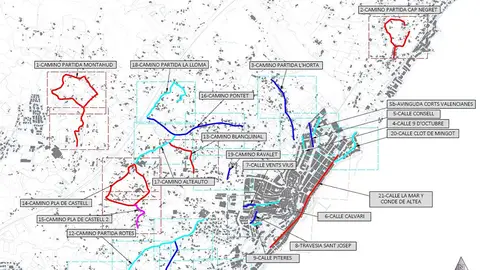 Comienza en Altea comenzó el asfaltado de más de 80.000m2 de viales, una actuación que asciende a 900.000€ Comienza en Altea comenzó el asfaltado de más de 80.000m2 de viales, una actuación que asciende a 900.000€