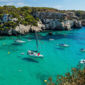 Menorca y sus aguas de color turquesa