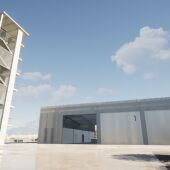 Imagen del futuro nuevo parque de bomberos de Ciudad Real