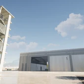 Imagen del futuro nuevo parque de bomberos de Ciudad Real Imagen del futuro nuevo parque de bomberos de Ciudad Real