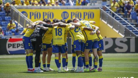 Jugadores de la UD Las Palmas