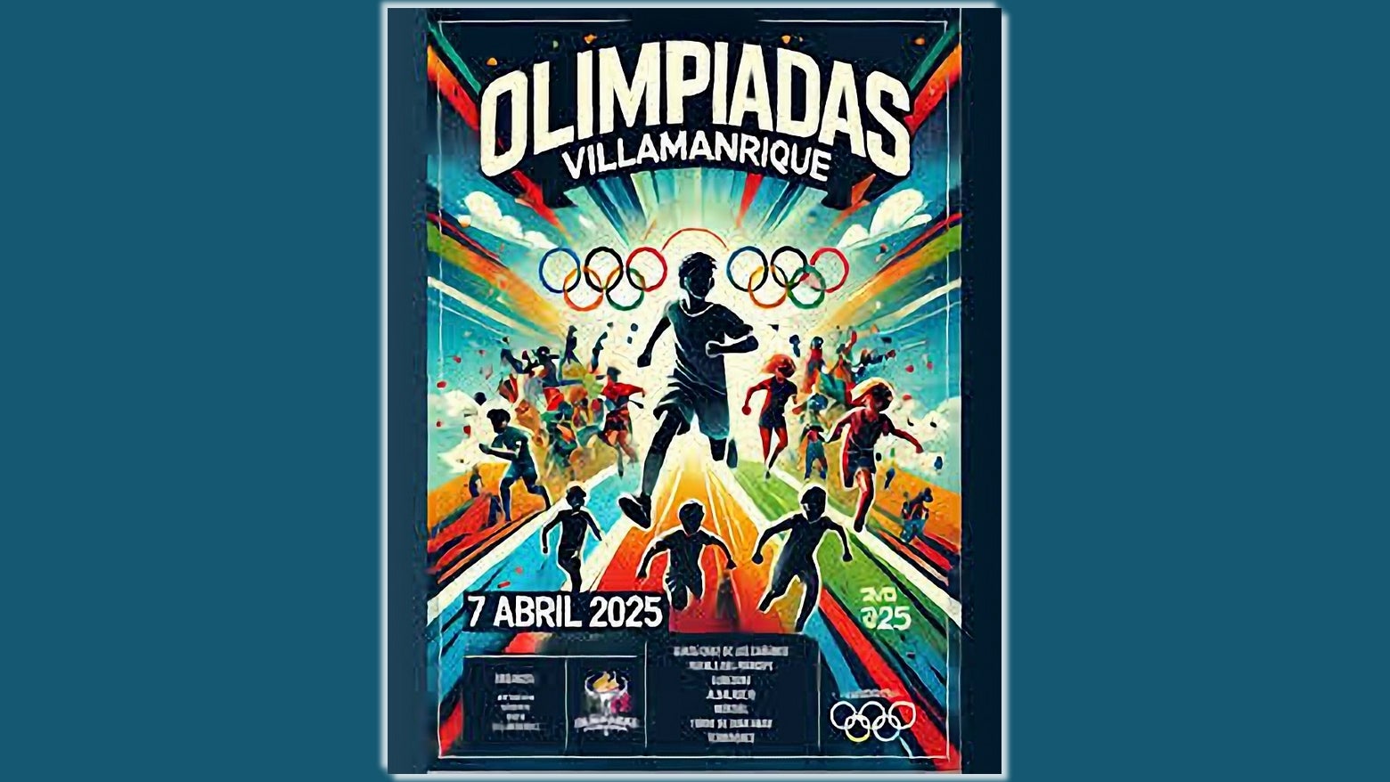 Cerca de 300 escolares participan en las Olimpiadas de Villamanrique Cerca de 300 escolares participan en las Olimpiadas de Villamanrique