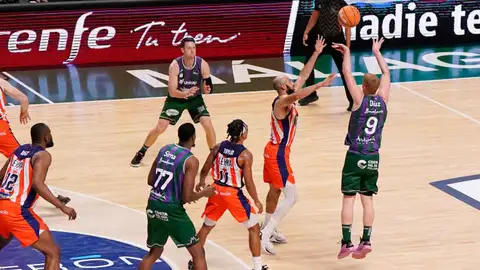 Alberto Díaz, jugador de Unicaja Alberto Díaz, jugador de Unicaja