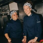Guadalupe Peñalver y Ana Rollán, chefs del restaruante Juana Paloma, serán el segundo 'Dúo de Diez' en el ciclo gastro de Cervezas Victoria