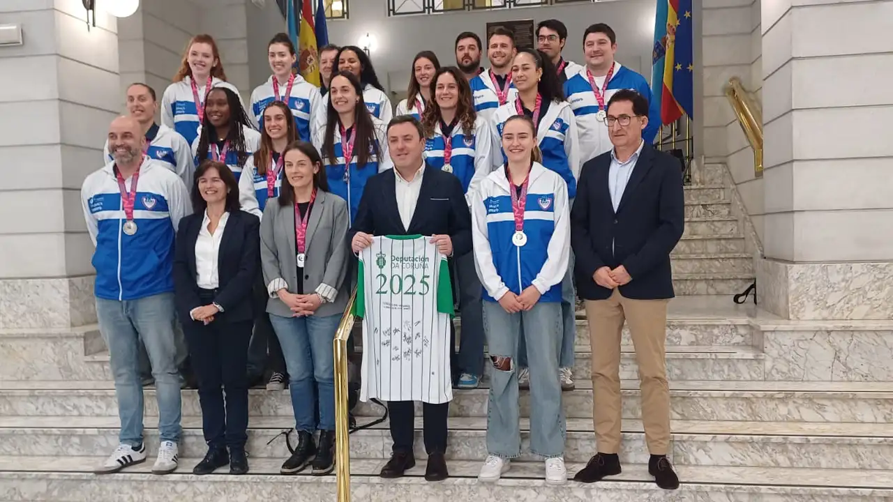 Recepción al Baxi Ferrol en la Deputación de A Coruña Recepción al Baxi Ferrol en la Deputación de A Coruña