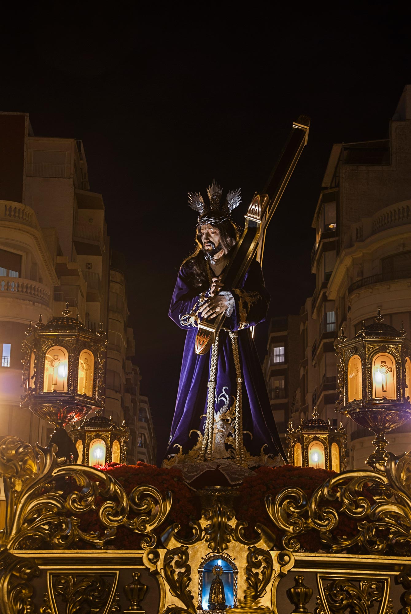 Imagen de la cofradía Nuestro Padre Jesús Nazareno de Elche. Imagen de la cofradía Nuestro Padre Jesús Nazareno de Elche.