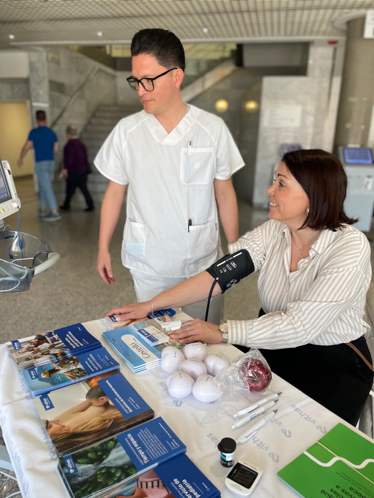 Vithas Castellón celebra el día Mundial de la Salud cuidando a los pacientes Vithas Castellón celebra el día Mundial de la Salud cuidando a los pacientes