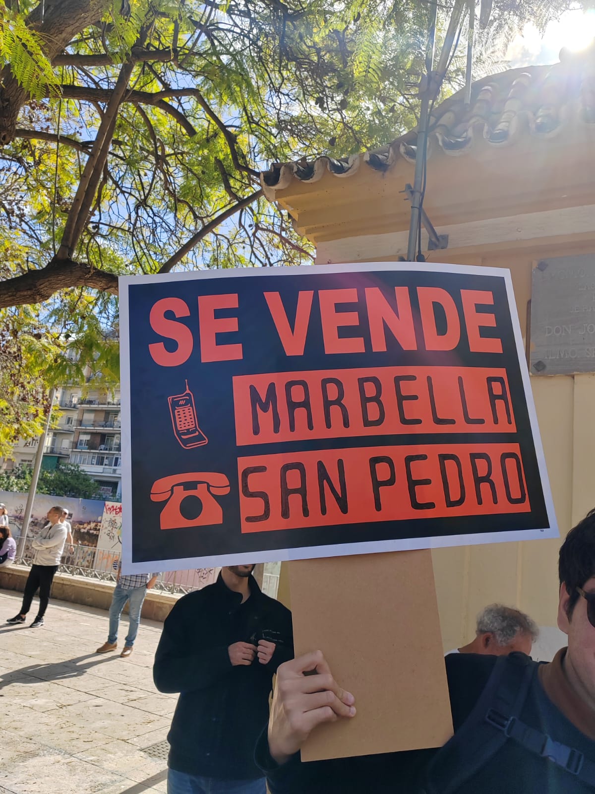 Marbella para Vivir valora la participación de alrededor de un centenar de ciudadanos en la manifestación del sábado en Málaga Marbella para Vivir valora la participación de alrededor de un centenar de ciudadanos en la manifestación del sábado en Málaga