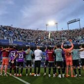 Celebración en La Rosaleda