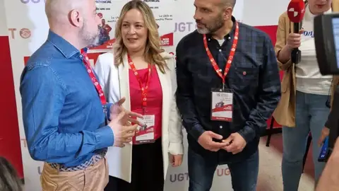 Laura Saiz Rodríguez, elegida secretaria general de UGT Palencia con el 100% de los votos .