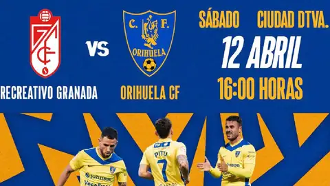 El Orihuela CF juega en Granada ante el penúltimo clasificado este sábado a las 16:00 horas Orihuela Cf