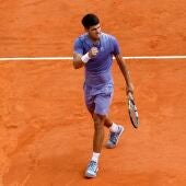 Carlos Alcaraz en los cuartos de final de Montecarlo