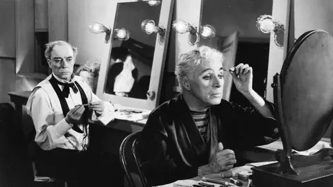 Buster Keaton y Charlie Chaplin Buster Keaton y Charlie Chaplin