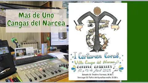 Cartel anunciador del I Certamen Coral que se celebra este fin de semana en Cangas Cartel anunciador del I Certamen Coral que se celebra este fin de semana en Cangas