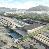 El nuevo proyecto de la Estación Intermodal de Santiago podría estar operativa en mayo y el parking construído en junio de 2026 El nuevo proyecto de la Estación Intermodal de Santiago podría estar operativa en mayo y el parking construído en junio de 2026