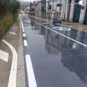 El Concello de Santiago espera reabrir la semana que viene la Rúa do Pombal tras nueve meses de obras