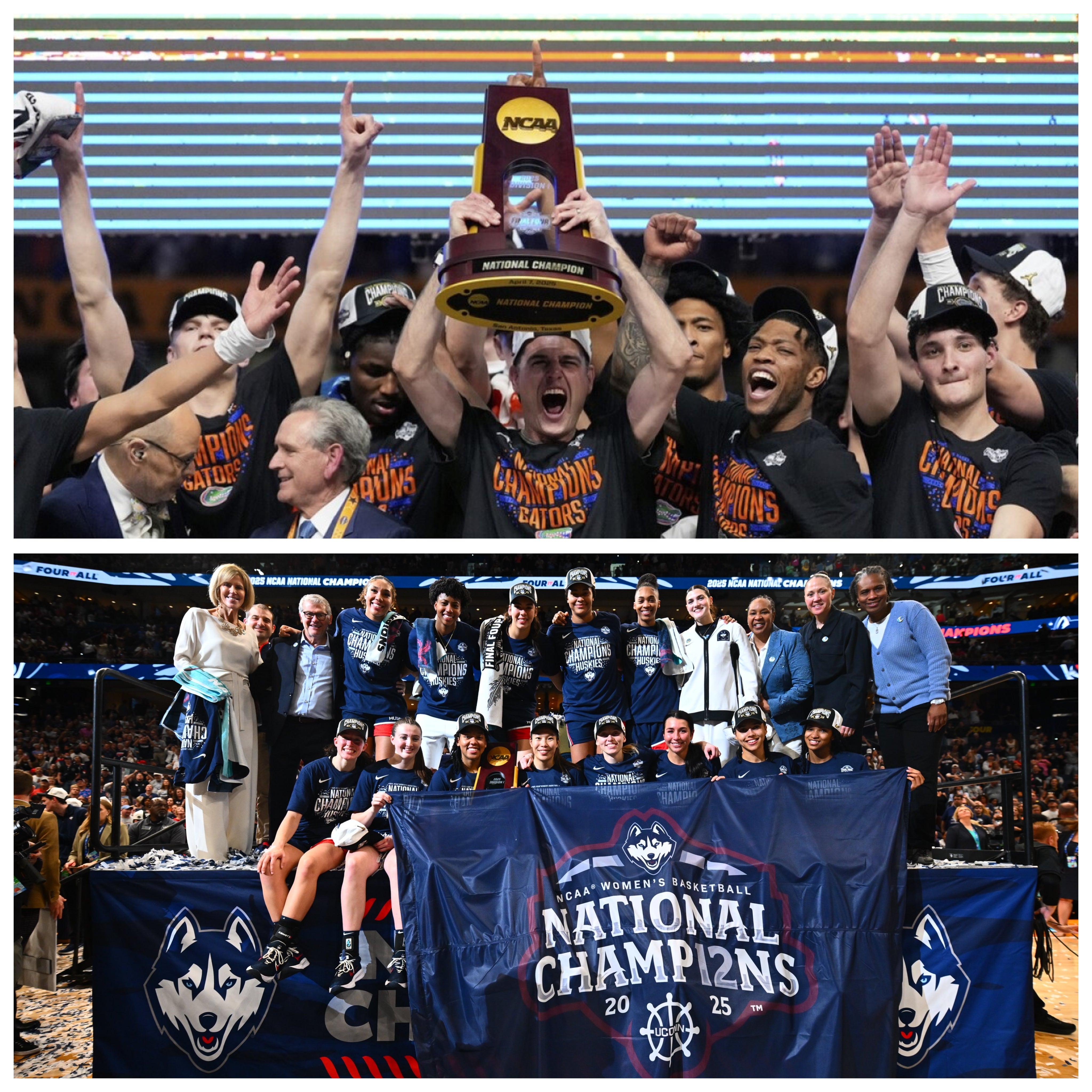 Florida y UConn reinan en la NCAA Florida y UConn reinan en la NCAA