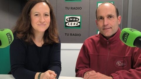 Enrique Fern&aacute;ndez (IMGEMA) y Anabel C&aacute;mara