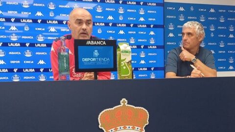 &Oacute;scar Gilsanz, entrenador del Deportivo