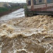Desbordamiento de dos arroyos en Horcajo de los Montes