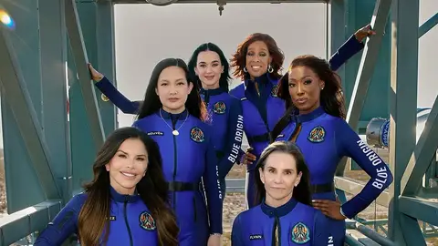Katy Perry será la primera cantante en viajar al espacio: así será la tripulación femenina de la misión Blue Origin Katy Perry será la primera cantante en viajar al espacio: así será la tripulación femenina de la misión Blue Origin