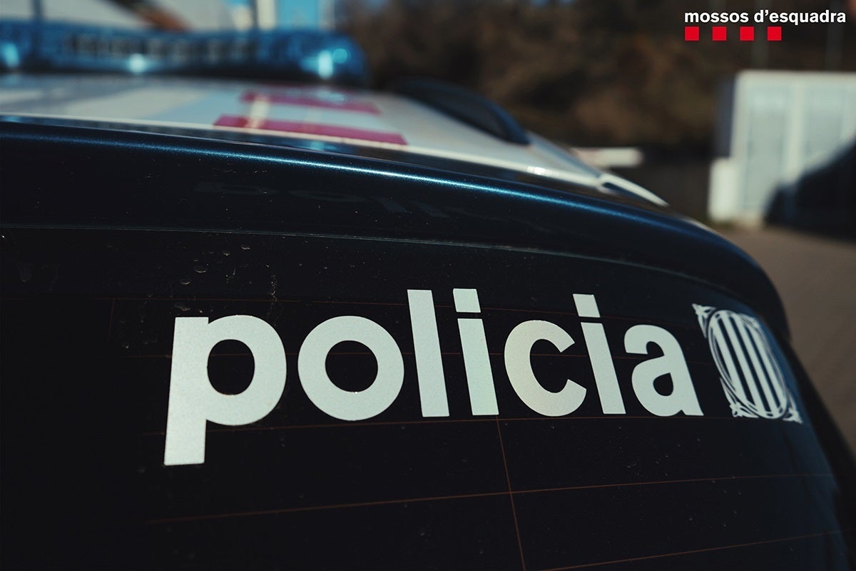Un coche de Mossos d'Esquadra Un coche de Mossos d'Esquadra