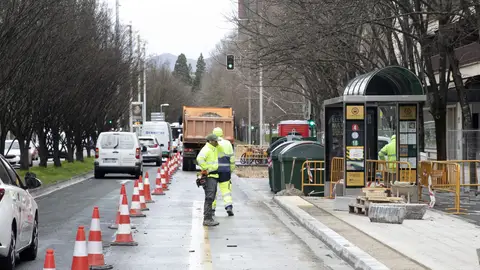Cortes de tráfico en Pío XII entre el martes y el viernes por el asfaltado de la avenida Cortes de tráfico en Pío XII entre el martes y el viernes por el asfaltado de la avenida
