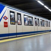 Imagen recurso de un tren del metro de Madrid