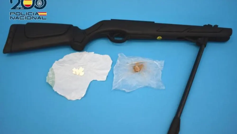 Material incautado por la Policía Nacional Material incautado por la Policía Nacional