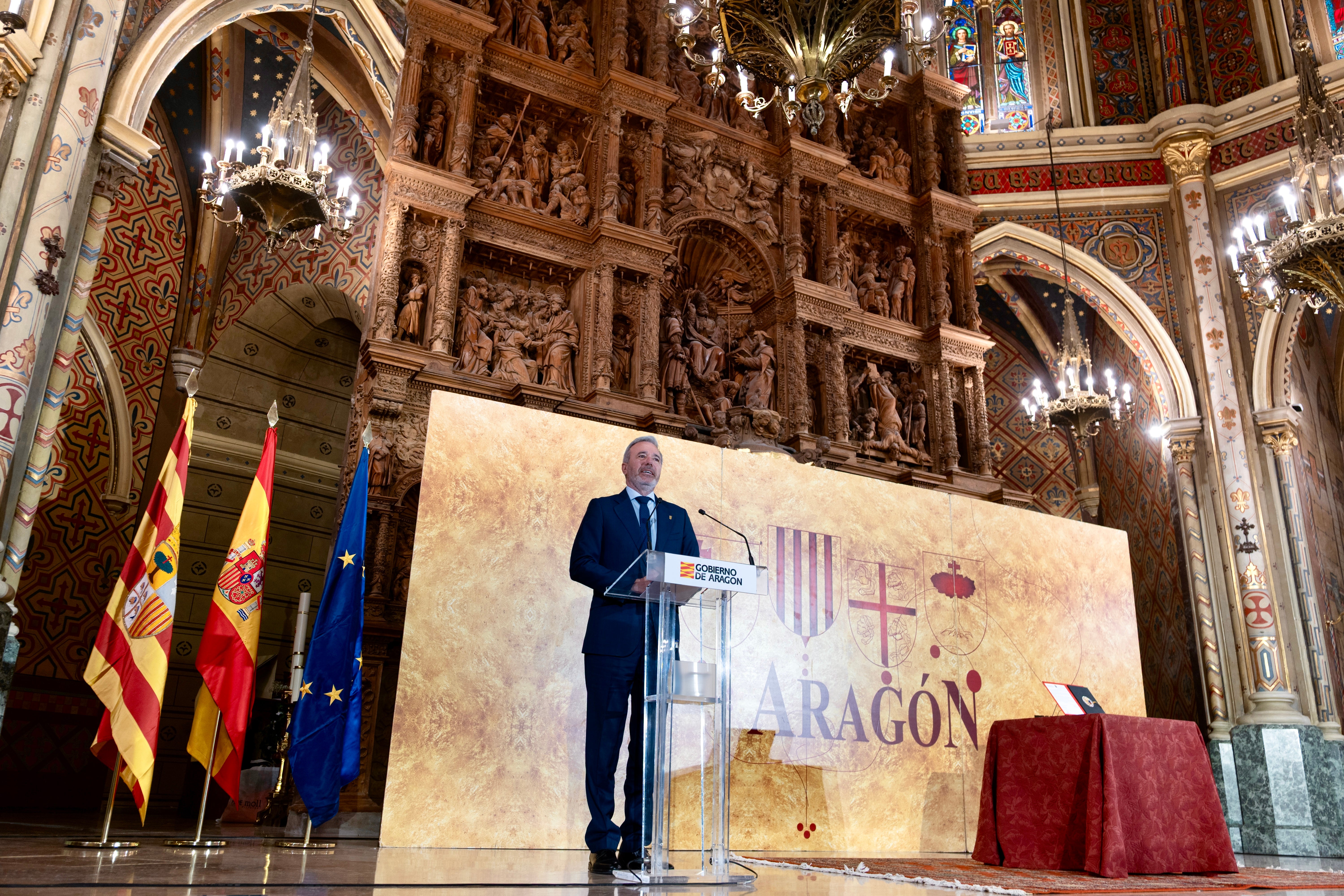 Azcón vincula el futuro de Teruel a la financiación autonómica Azcón vincula el futuro de Teruel a la financiación autonómica
