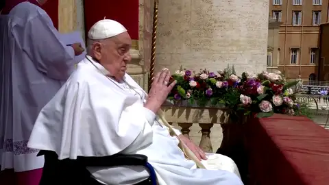 VÍDEO Las últimas imágenes públicas del papa Francisco: reunión con JD Vance y la bendición 'Urbi et Orbi' VÍDEO Las últimas imágenes públicas del papa Francisco: reunión con JD Vance y la bendición 'Urbi et Orbi'