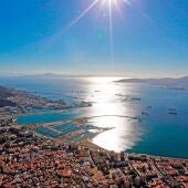 Foto aérea de La Línea de la Concepción