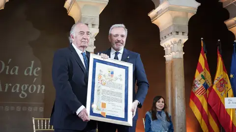 Amado Franco ha recibido el premio Aragón 2025 Amado Franco ha recibido el premio Aragón 2025