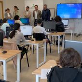 Instantes de la visita en Benalup