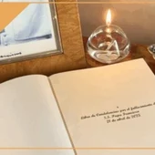 Libro condolencias Papa Libro condolencias Papa