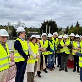 La alcaldesa de Santiago destaca que “se empieza a ver el resultado” de la nueva Edar da Silvouta y que Santiago contará con una estación “de alta calidad y previsión de futuro”