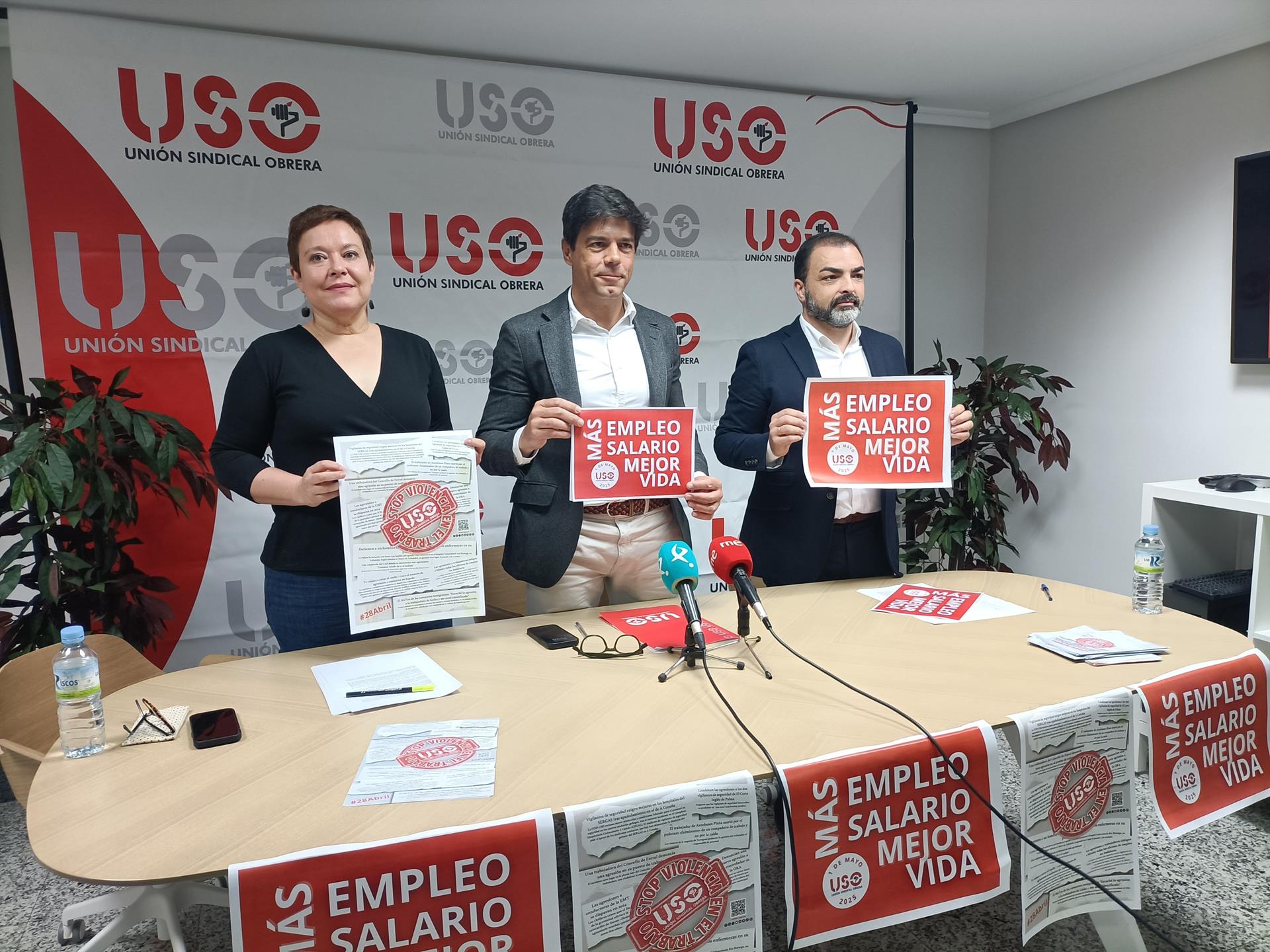 USO elige Cáceres para su manifestación central del 1º de Mayo para reclamar "más empleo, más salario, mejor vida" USO elige Cáceres para su manifestación central del 1º de Mayo para reclamar "más empleo, más salario, mejor vida"