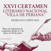 Convocado el XXVI Certamen Literario Nacional Villa de Periana de relato corto Convocado el XXVI Certamen Literario Nacional Villa de Periana de relato corto