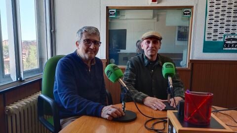 C&eacute;sar Rivera y &Aacute;ngel Taravillo (escritor).