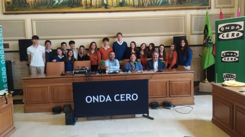 Programa especial desde la Diputaci&oacute;n Provincial de Toledo con los alumnos del Colegio Divina Pastora. 