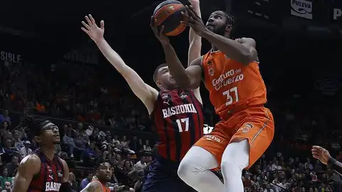 La Fonteta entra en la recta final de su última temporada en la élite del baloncesto. ¿Seá la última visita de Baskonia? La Fonteta entra en la recta final de su última temporada en la élite del baloncesto. ¿Seá la última visita de Baskonia?