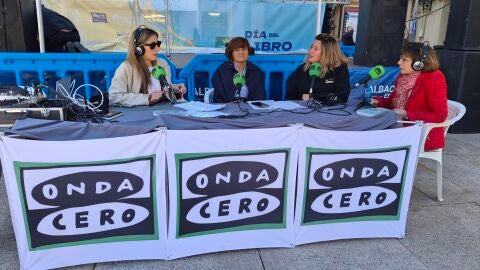 Imagen del programa en directo con motivo del D&iacute;a del Libro