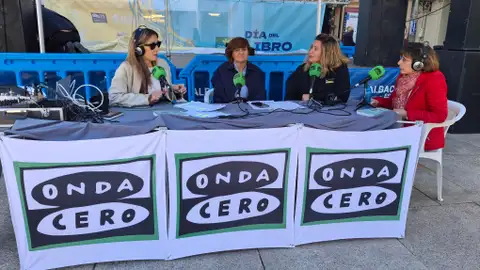 Imagen del programa en directo con motivo del Día del Libro Imagen del programa en directo con motivo del Día del Libro