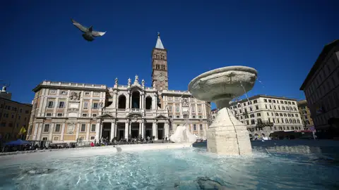Vista general de la Basílica de Santa María la Mayor Vista general de la Basílica de Santa María la Mayor